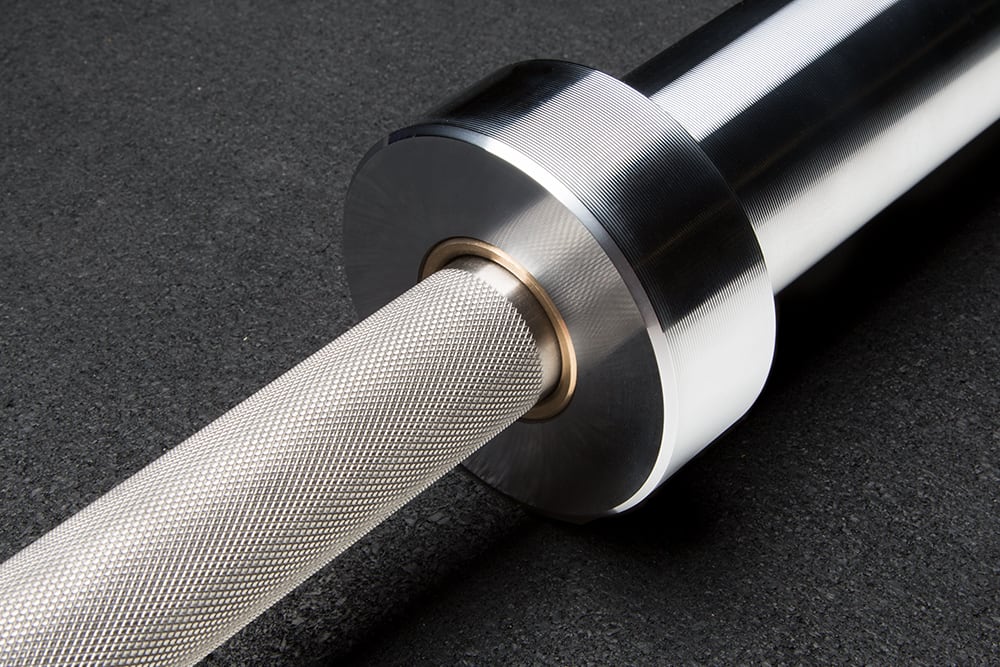 Stainless steel top olympic barbell